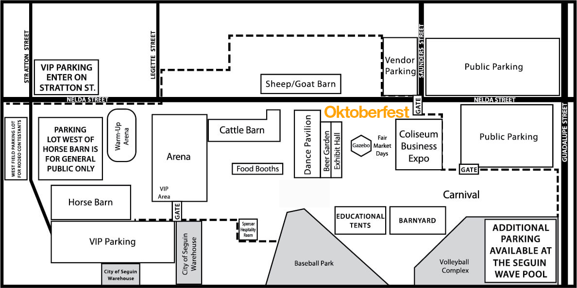 The Guadalupe County Fair Map