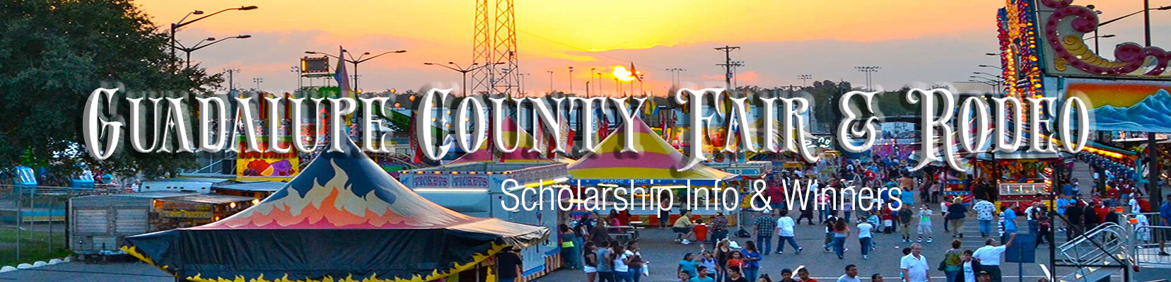 Guadalupe County Fair & Rodeo Association Scholarship Information & Winners